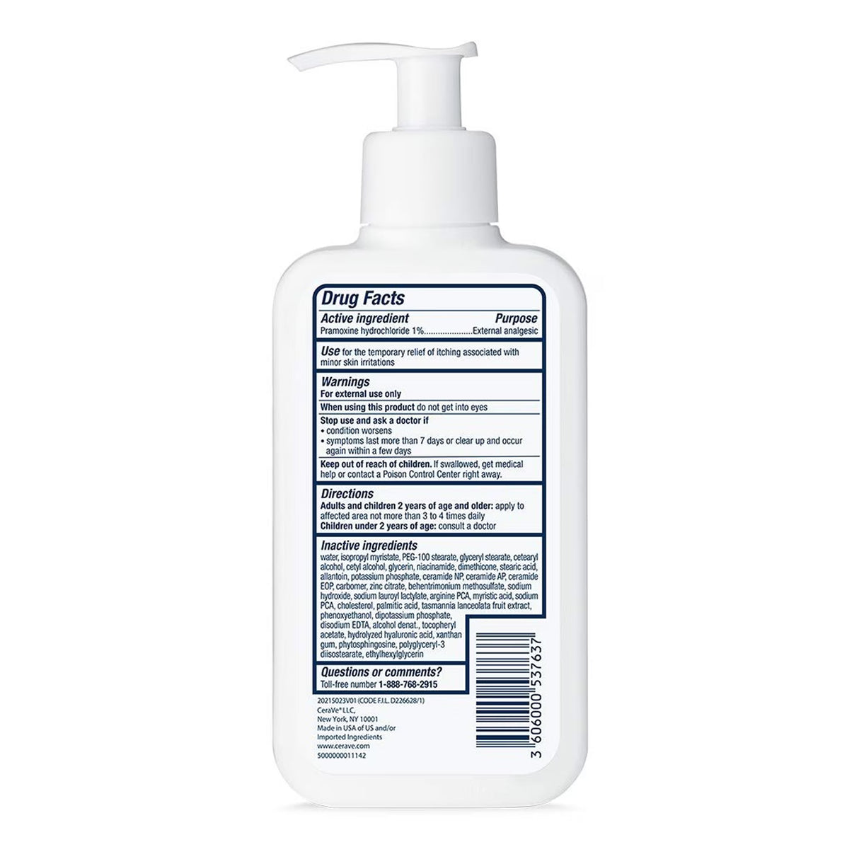 CeraVe Itch Relief Moisturizing Lotion 8 oz - 12 Pack