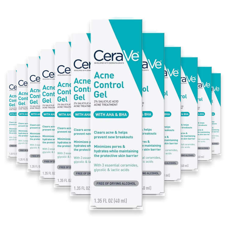 CeraVe Acne Control Gel – 1.35 oz – 24 Pack | CeraVe - Pre Order