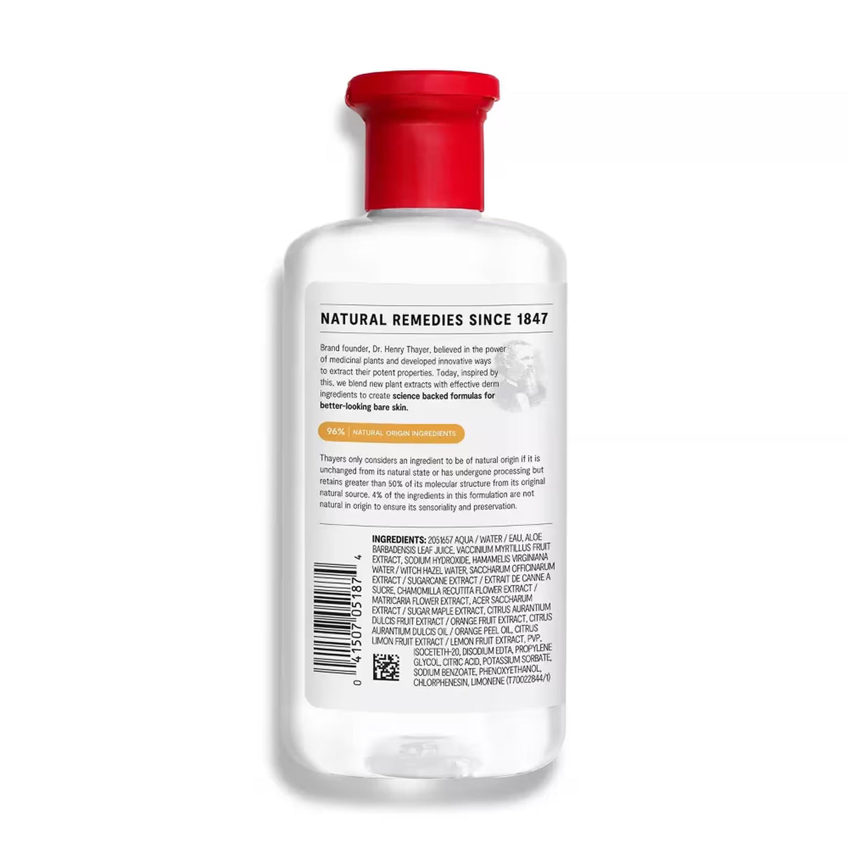 Thayers 2% AHA Exfoliating Toner Tonic – 12 oz – 6 Pack