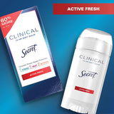Secret Clinical Strength Sport Fresh Soft Solid Antiperspirant Deodorant - 2.6 oz - 12 Pack