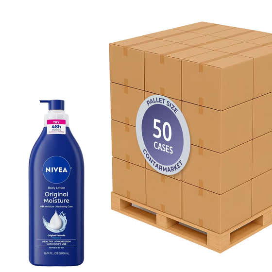 Nivea Daily Moisture Original Body Lotion – 16.9 Oz – 12 Pack - 50 cases pallet | Nivea - Nivea