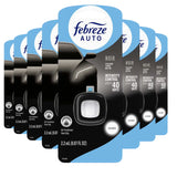 Febreze Car Vent Clip Air Freshener Black – 1 Count – 8 Pack