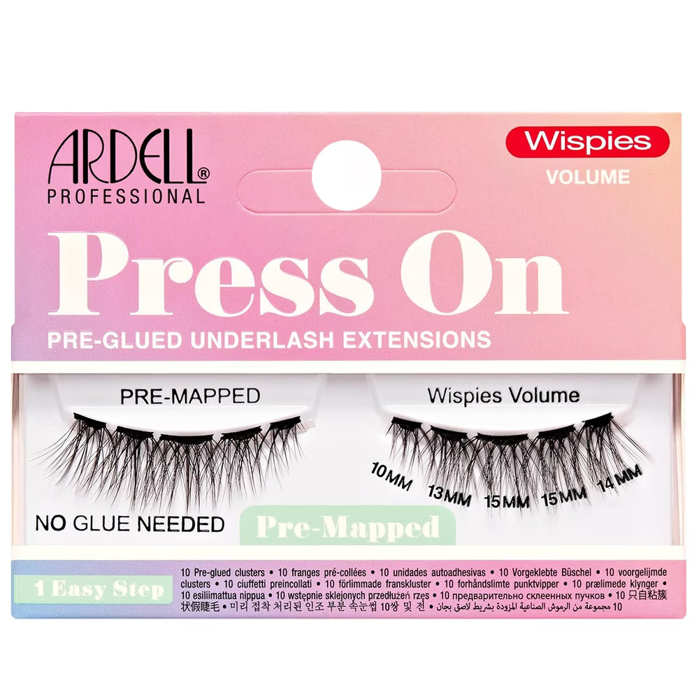 Ardell Press On Pre-Mapped Wispies Volume - 72 Pack