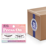 Ardell Press On Pre-Mapped Naked Natural - 72 Pack