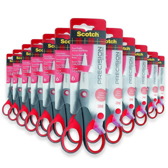 3M Scotch Precision Scissors, 6in - 36 Pack | 3M - Wholesale