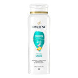 Pantene Pro-V Smooth and Sleek 2-in-1 Shampoo & Conditioner - 12 oz - 6 Pack