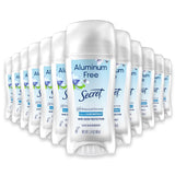 Secret Aluminum Free Waterlily Deodorant - 2.4 oz - 12 Pack