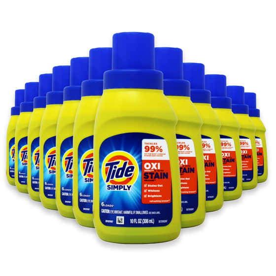 Tide Simply Oxi Boost Laundry Detergent - 10oz - 12 Pack | Tide - Laundry