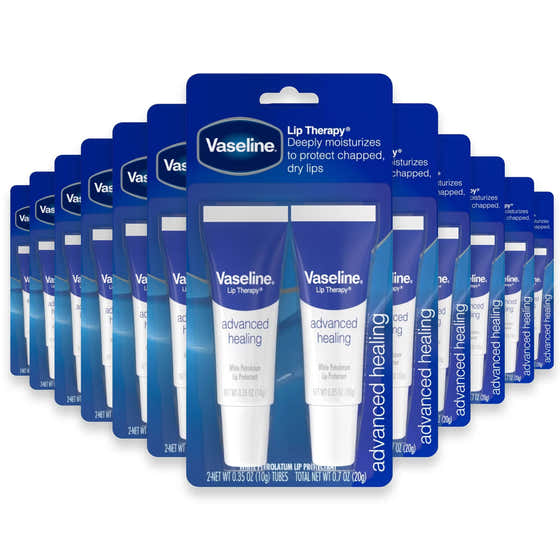 Vaseline Lip Therapy Tube Regular 0.35oz, 2ct - 72 Pack | Vaseline - Vaseline