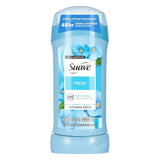 Suave Invisible Solid Antiperspirant Deodorant Stick, Shower Fresh Scent, 2.6 oz - 12 Pack