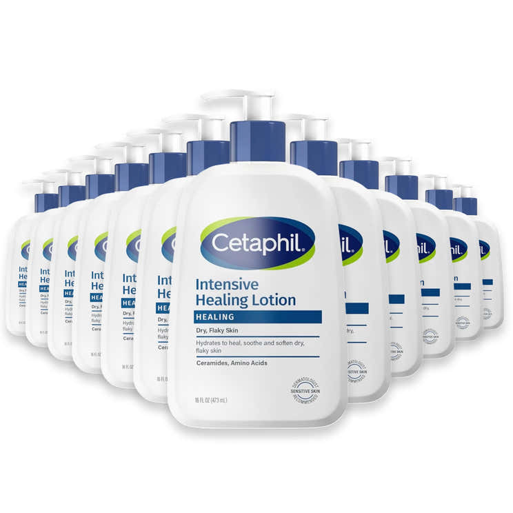 Cetaphil Intensive Healing Lotion, 16oz - 12 Pack | Cetaphil - Pre Order