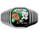 Cesar Home Delights Wet Dog Food Turkey, Potato & Green Beans – 3.5 oz – 24 Pack