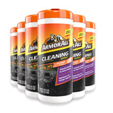 Armor All Protectant Cleaning Wipes, Orange - 25 Ct - 6 Pack