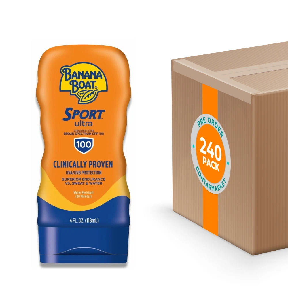 Banana Boat - Sport Performance Sunscreen Lotion SPF 100  4 oz - 240 Pack
