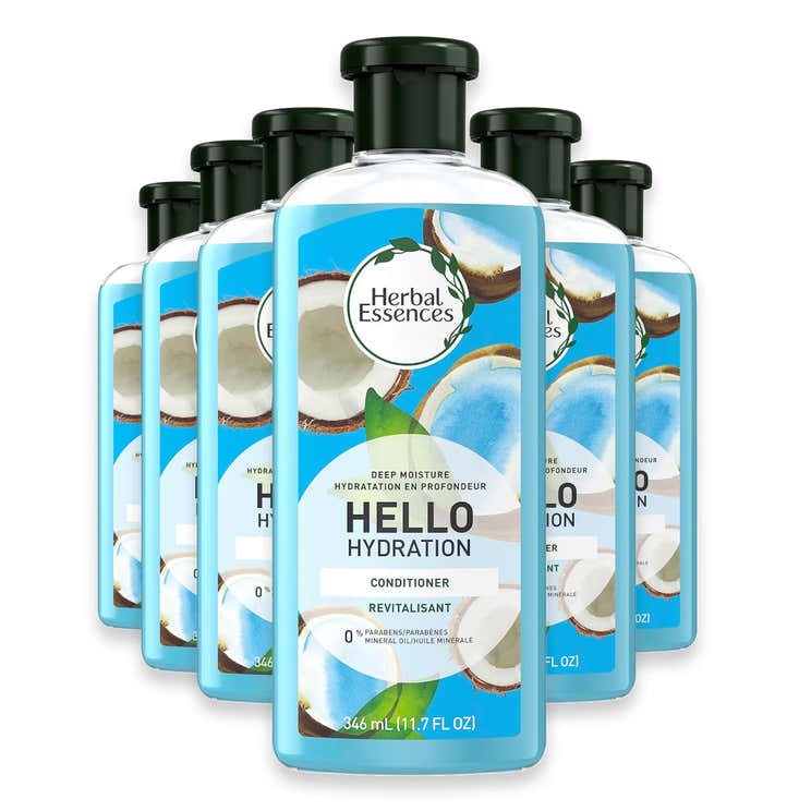 Herbal Essences Hello Hydration Conditioner, Deep Moisture, 11.7 oz - 6 Pack | Herbal Essences - Pre Order