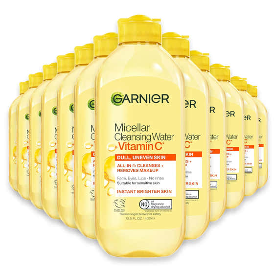 Garnier SkinActive Micellar Vitamin C Water - 13.5 oz - 12 Pack | Garnier - New Arrivals