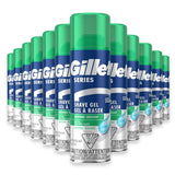Gillette Series Sensitive Skin Shave Gel with Aloe - 7 oz - 12 Pack