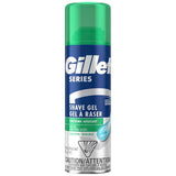 Gillette Series Sensitive Skin Shave Gel with Aloe - 7 oz - 12 Pack