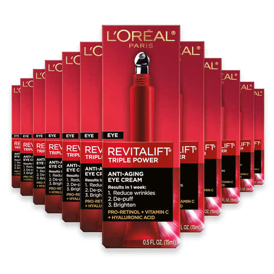 L'Oréal Revitalift Anti-Aging Triple Power Eye Cream 0.5 oz - 24 Pack | L'oreal - New Arrivals