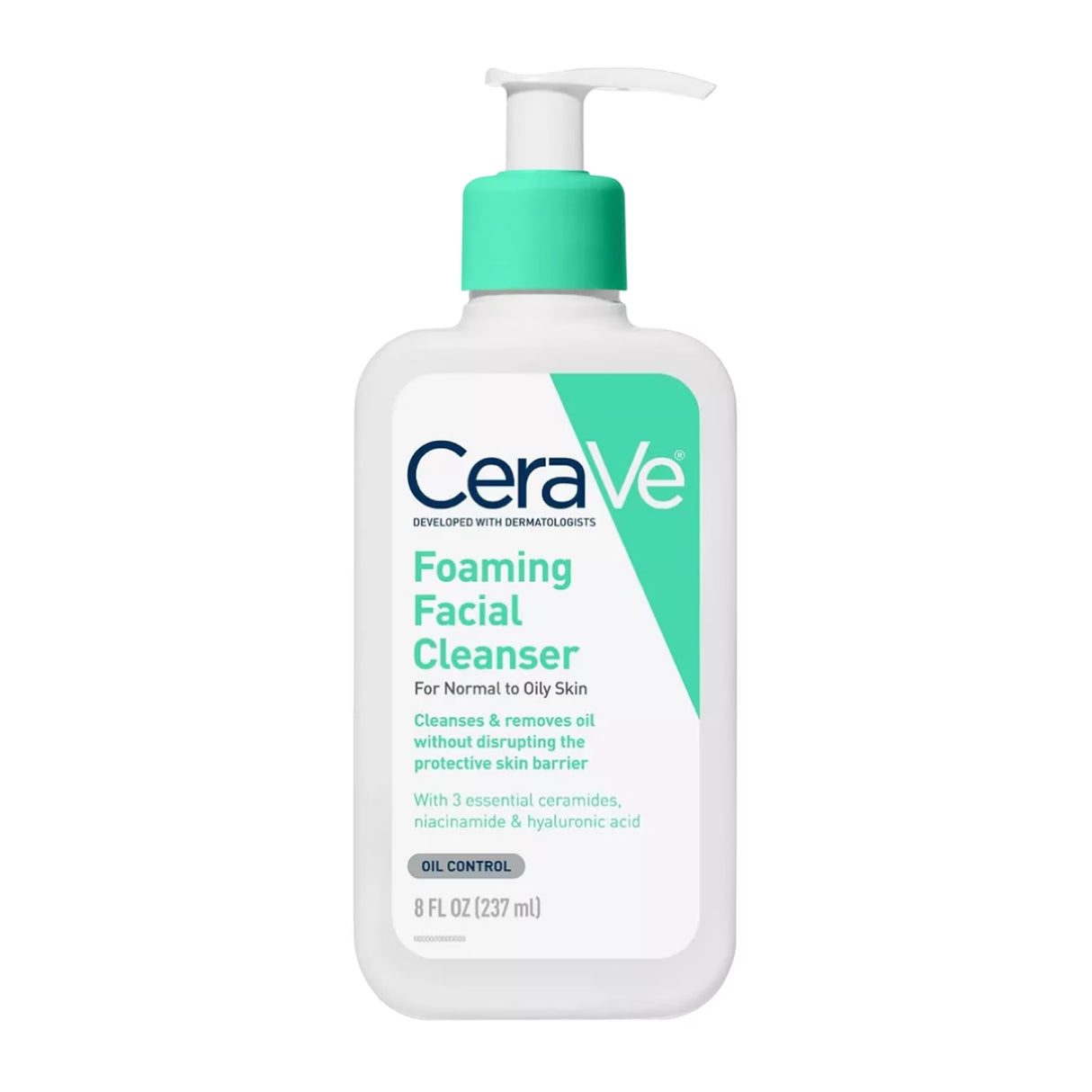 CeraVe Foaming Face Wash, Facial Cleanser for Normal to Oily Skin 8 fl oz - 12 Pack