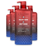 Old Spice Velvet Sage Body Wash - 20 oz - 4 Pack