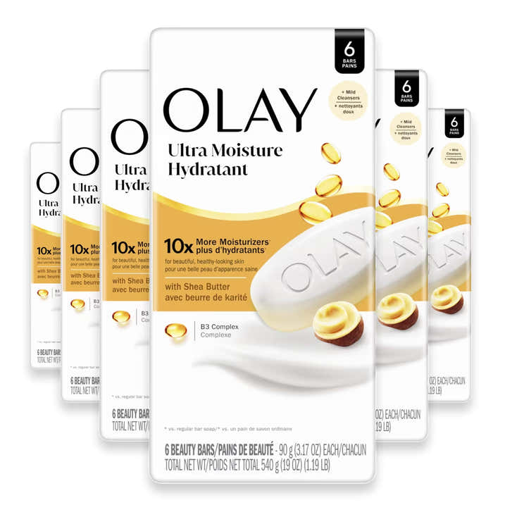 Olay Ultra Moisture Beauty Bar Soap, 6 Ct - 3.17 oz - 6 Pack | Olay - Pre Order