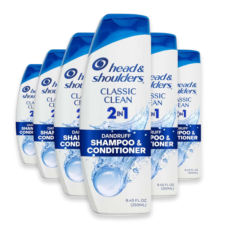 Head &amp; Shoulders 2-in-1 Shampoo &amp; Conditioner Classic Clean – 8.5 oz – 6 Pack | Head &amp; Shoulders - Pre Order