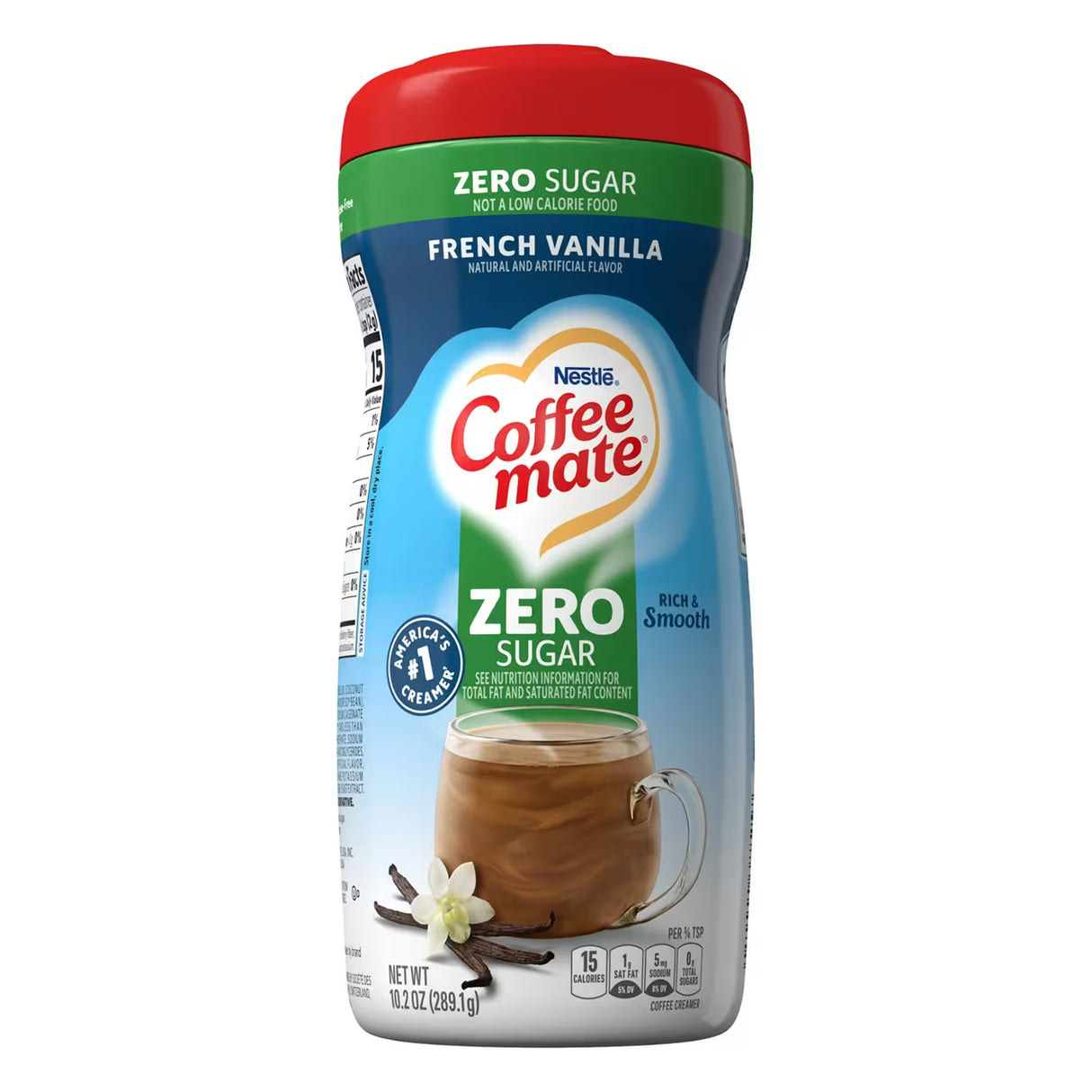 Nestlé Coffee-mate Sugar Free French Vanilla Powdered Coffee Creamer – 10.2 oz – 6 Pack
