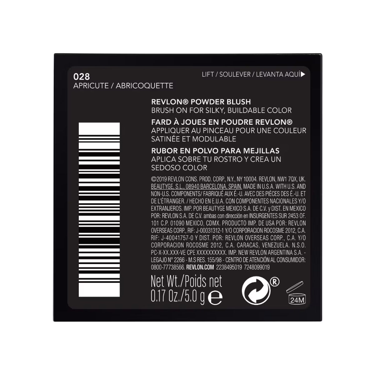 Revlon Powder Blush 028 Apricute - 0.17 oz - 48 Pack