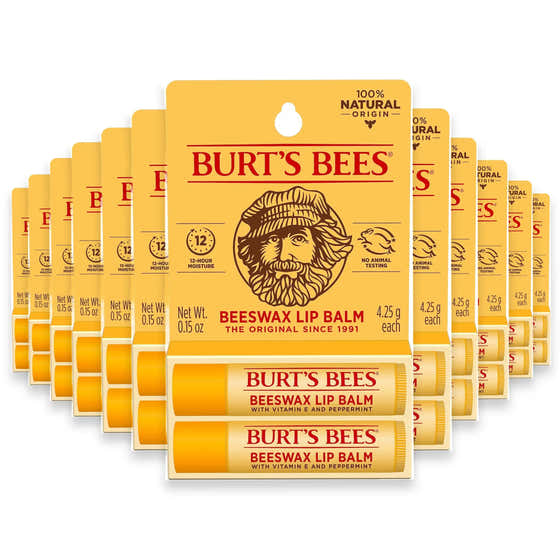 Burt’s Bees Beeswax Lip Balm, 0.15oz - 2ct - 48 Pack | Burt's Bees - Personal Care