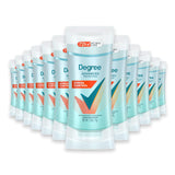 Degree Advanced Stress Control Antiperspirant Deodorant for Women Invisible Solid 2.7 oz - 12 Pack