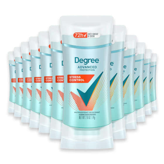 Degree Women Antiperspirant Deodorant Stick 2.6 oz - Stress Control - 12 Pack | Degree - Deodorants &amp; Antiperspirants