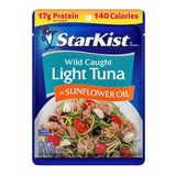 StarKist Chunk Light Tuna in Sunflower Oil Pouch – 2.6 oz – 24 Pack