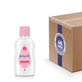 Johnson’s Baby Oil Original Lightly Scented, 3 oz - 48 Pack