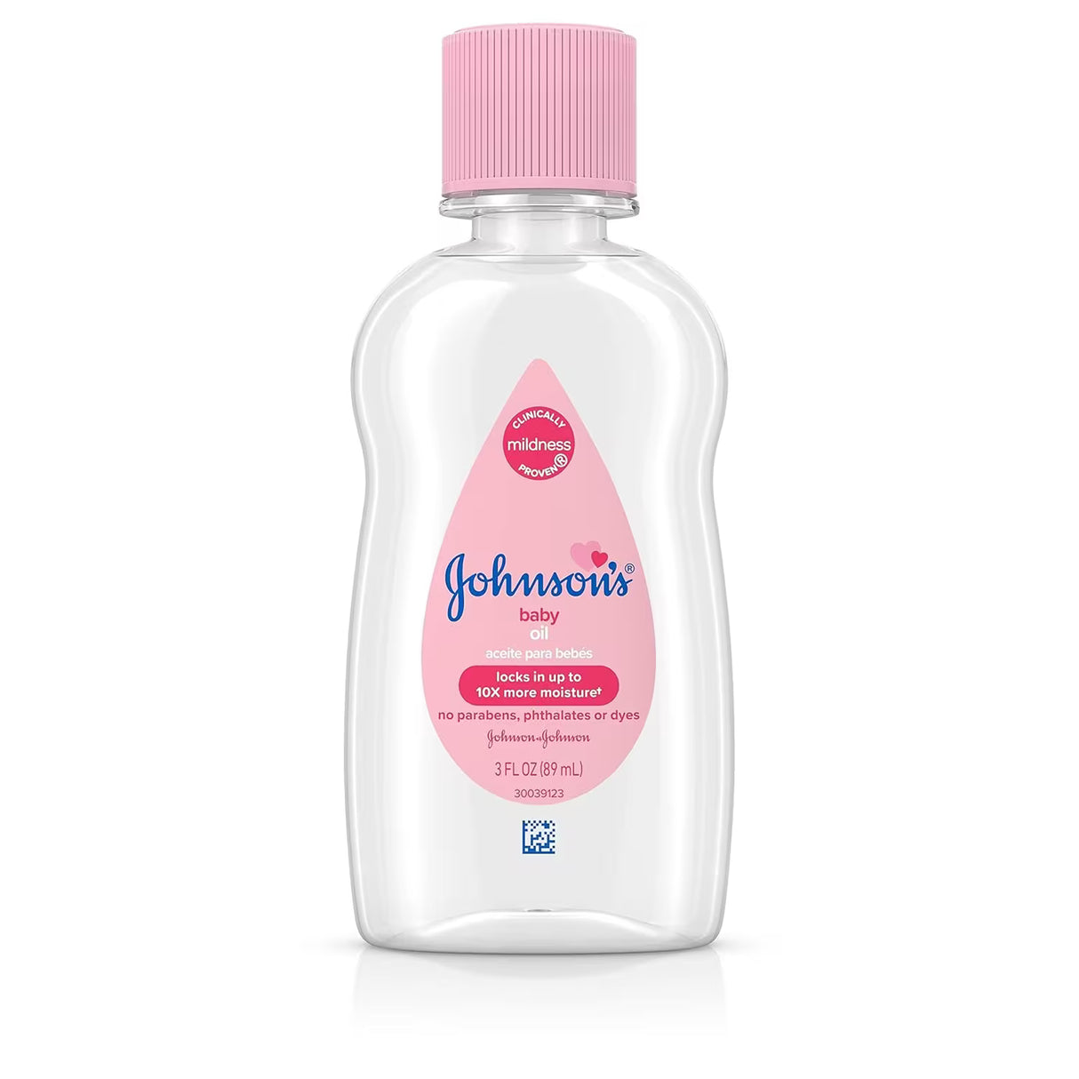 Johnson’s Baby Oil Original Lightly Scented, 3 oz - 48 Pack