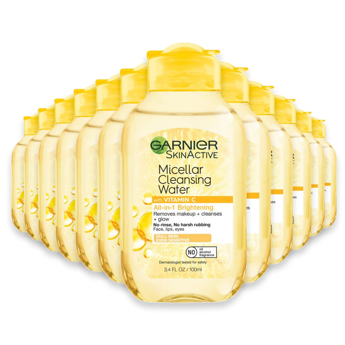 Garnier Micellar Cleansing Water Vitamin C - 3.4 oz - 24 Pack