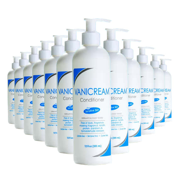 Vanicream Conditioner for Sensitive Scalp, Fragrance-Free, 12 oz - 12 Pack | Vanicream - Products