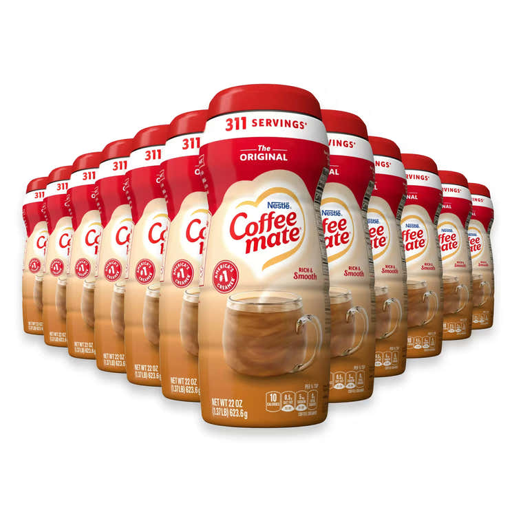 Nestlé Coffee-mate Coffee Creamer Powdered Coffee Creamer – 16 oz – 12 Pack | Nestle - Pre Order