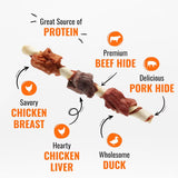 Good & Fun Kabobs Dog Chews – 12 oz – 12 Pack