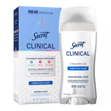 Secret Clinical Strength Invisible Solid Clean - 2.6oz - 12 Pack