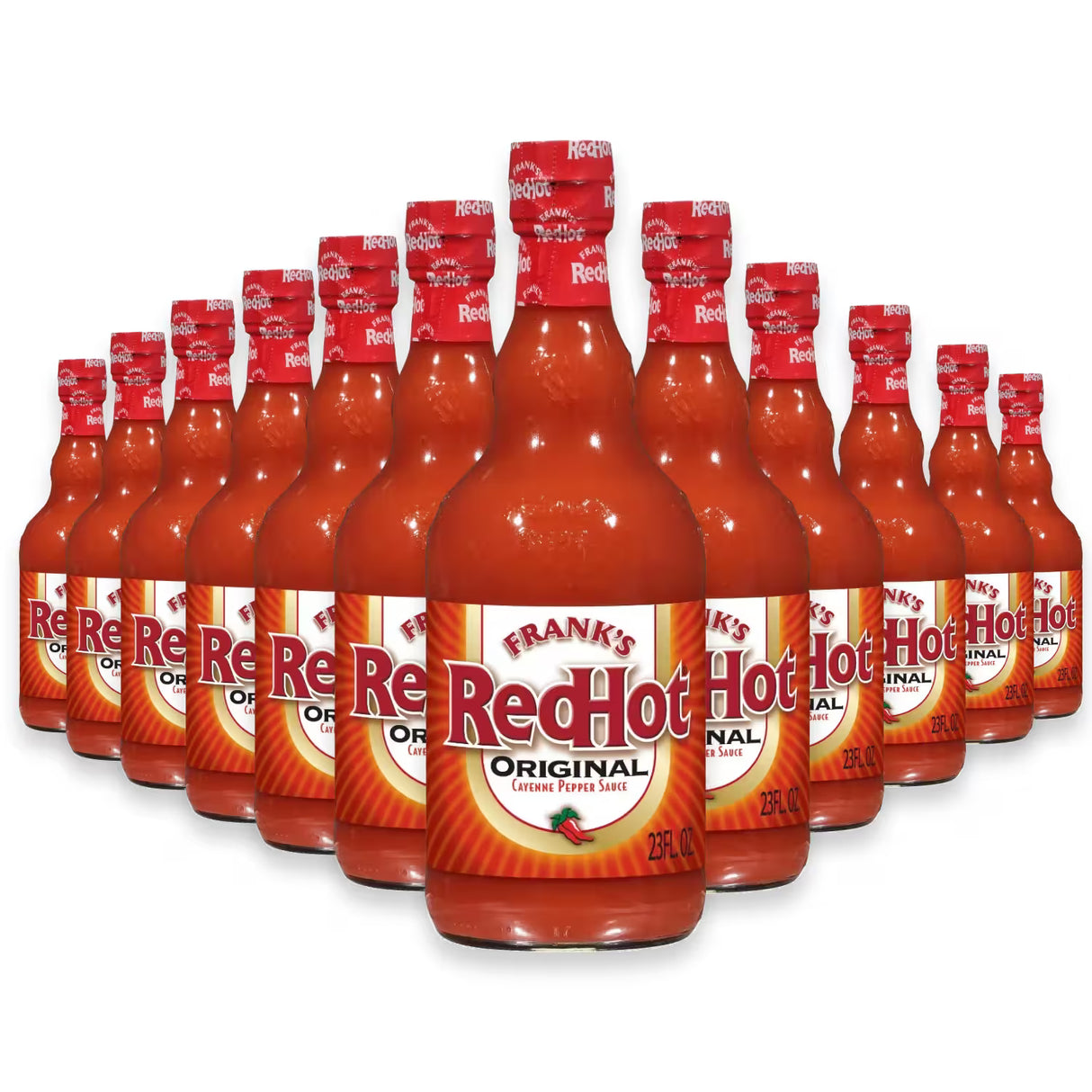 Frank's RedHot Original Cayenne Pepper Sauce – 23 fl oz – 12 Pack