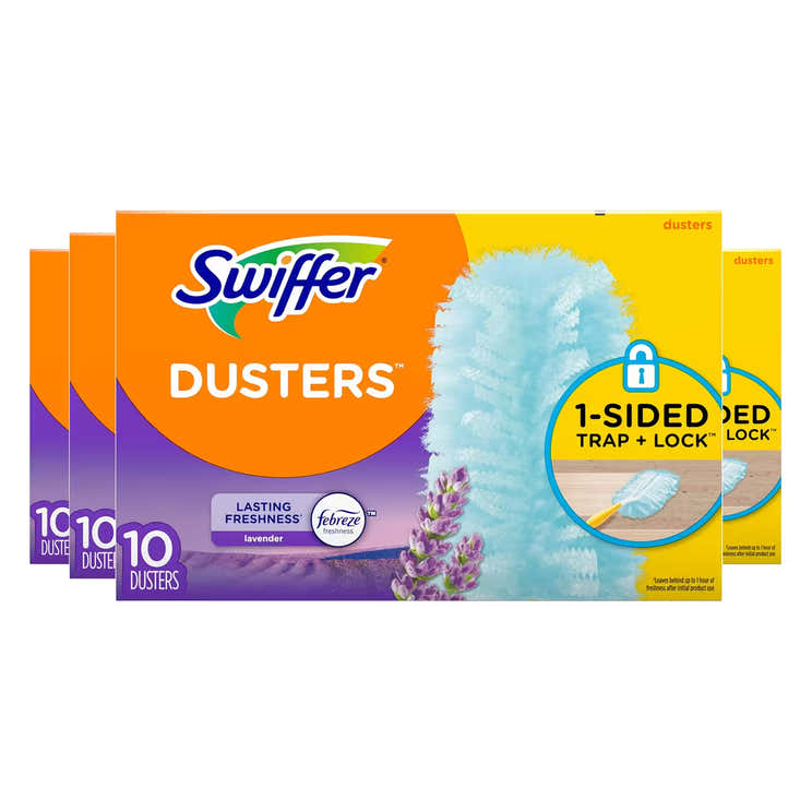 Swiffer Dusters Refills Lavender and Vanilla Scent - 10 Ct - 4 Pack | Swiffer - Pre Order