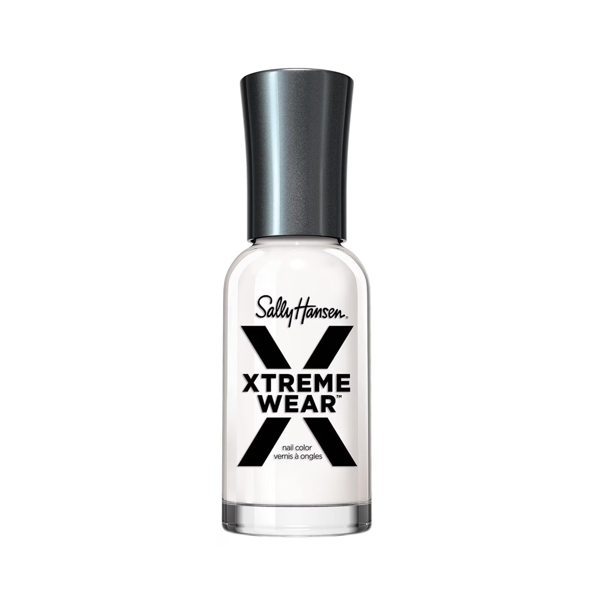 Sally Hansen Hard As Nails Xtreme Wear Nail Polish 21 White Semi Opaque Glossy - 72 Pack