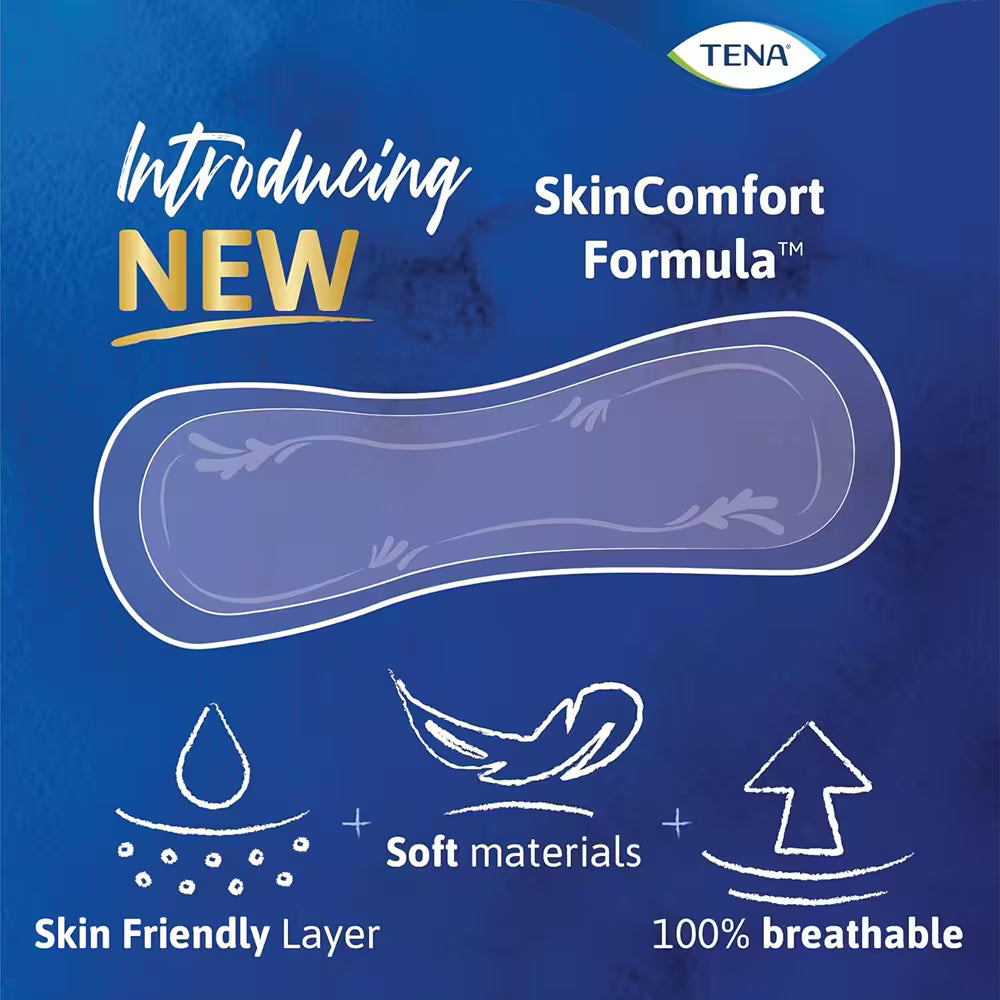 TENA Overnight Incontinence Pads – 28 Count – 3 Pack