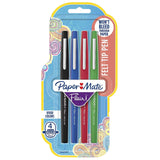 Paper Mate Flair Assorted Felt Tip Pens - 4Ct - 24 Pack