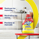 Resolve Urine & Odor Remover Spray, 32 oz - 6 Pack