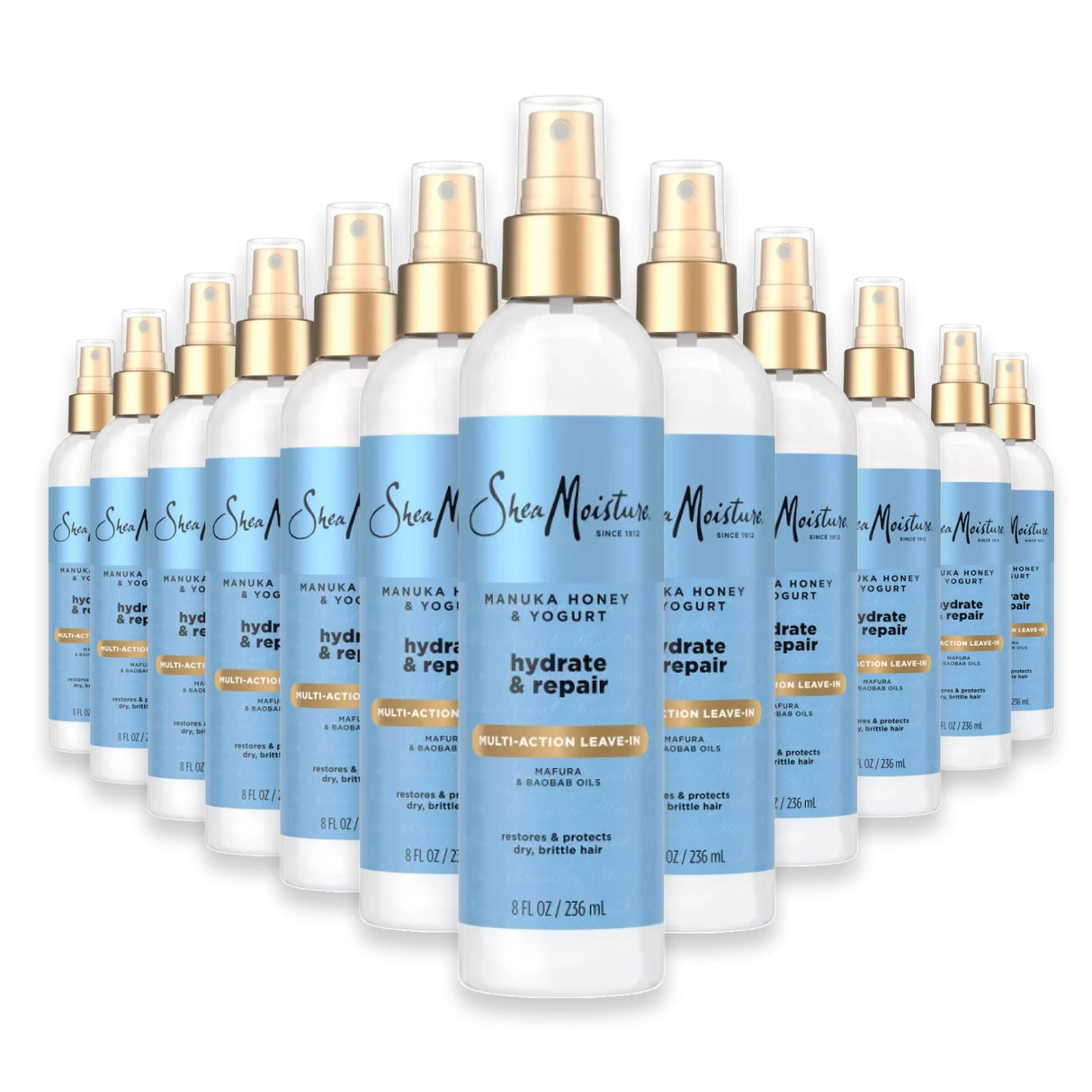 SheaMoisture Manuka Honey & Yogurt Leave-In Spray - 8oz - 12 Pack