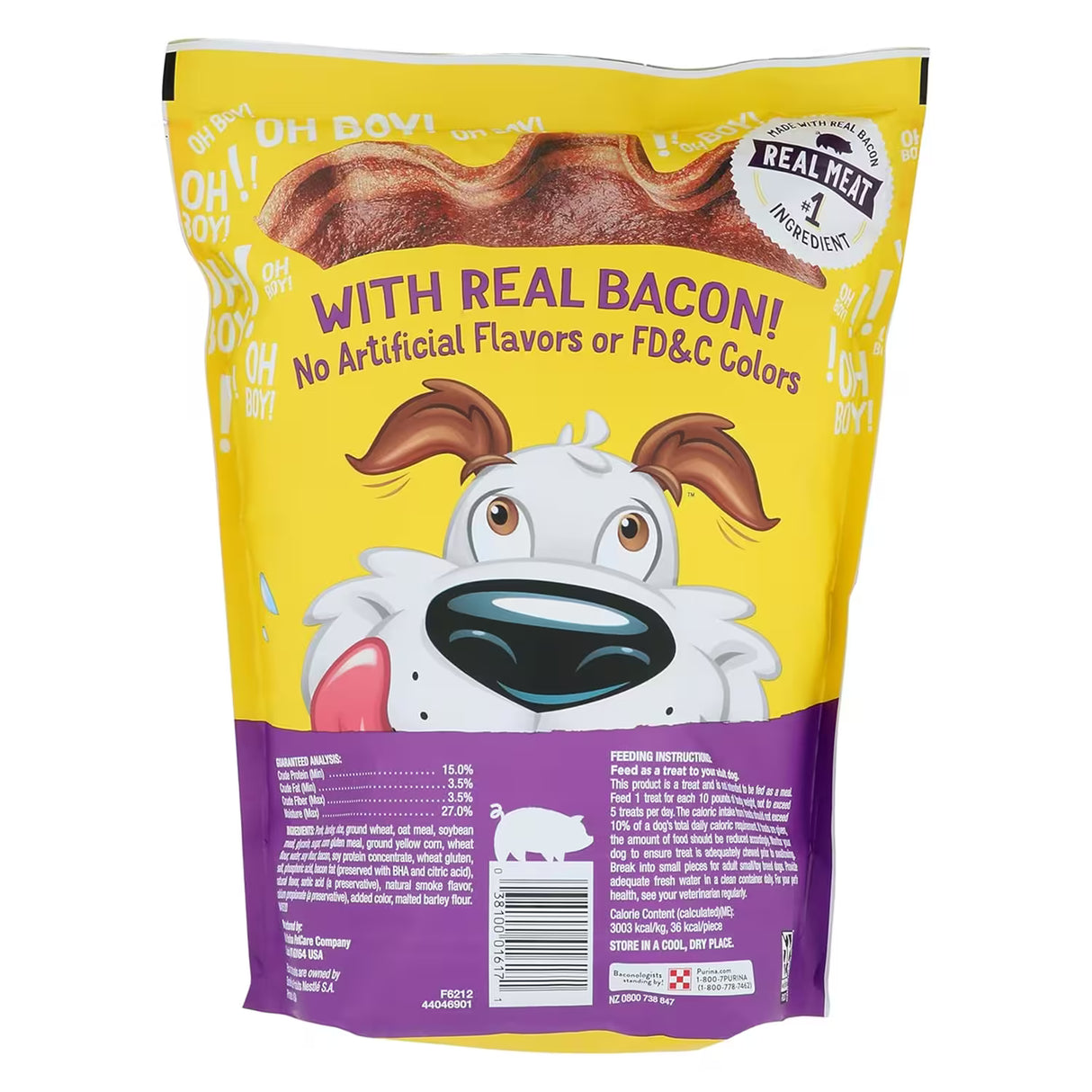 Purina Beggin’ Strips Dog Treats – Bacon Flavor – 25 oz – 4 Pack