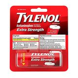Tylenol Caplets Extra Strength, 10 Ct - 12 Pack