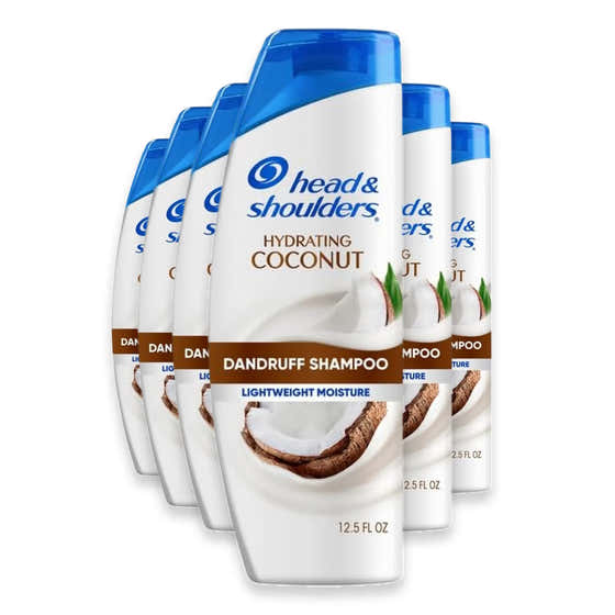 Head &amp; Shoulders Coconut Hydrating Anti-Dandruff Shampoo - 12.5 oz - 6 Pack | Head &amp; Shoulders - Head &amp; Shoulders